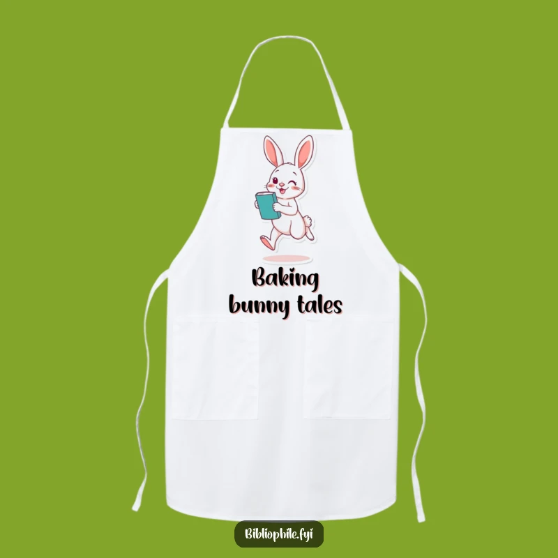 Funny Rabbit Apron: Hopping Baker/Cook, Charming Funny Gift for Kitchen