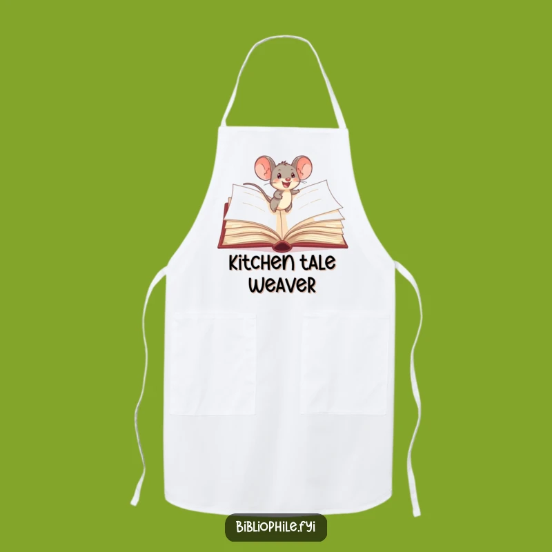 Funny Mouse Apron: Storybook Chef, Charming Funny Gift for Kitchen