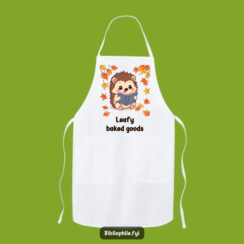 Funny Hedgehog Apron: Autumn Baker/Cook, Charming Funny Gift for Kitchen