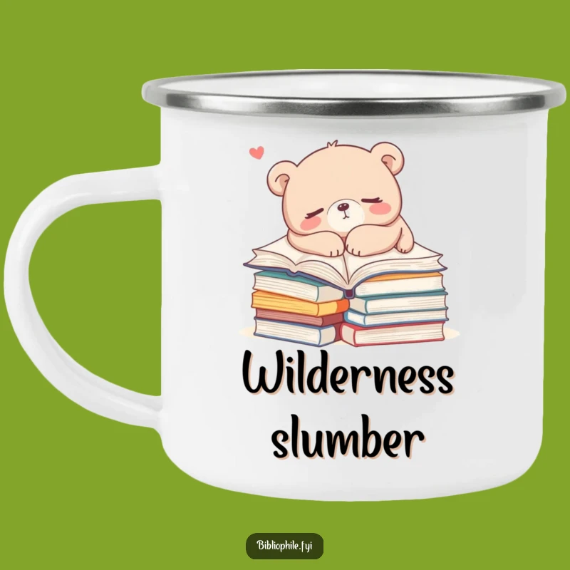 Funny Bear Camp Nap Mug: Your Cozy Companion for Relaxing Outdoors