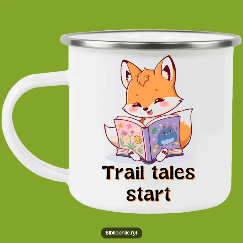 Funny Fox Adventure Mug: Your Go-To for Campfire Stories and Coffee