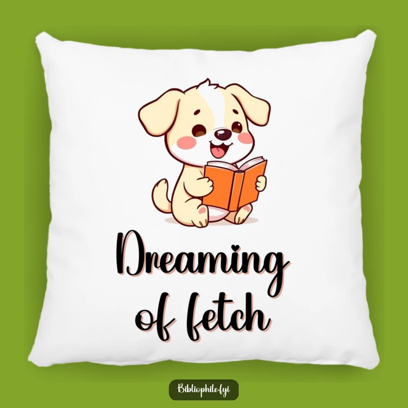 Funny Kawaii Dog Pillow - Cozy Up with Happy Tales