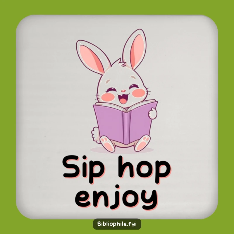 Funny Rabbit Coasters - Cheerful Table Protection