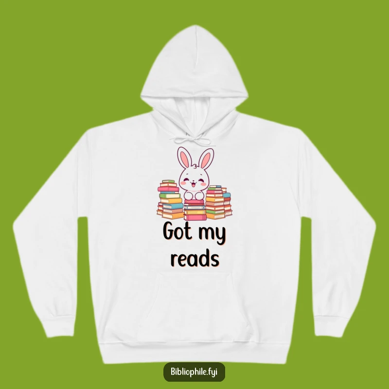 Cozy Funny Kawaii Bunny Hoodie: The Ultimate Reader's Comfort