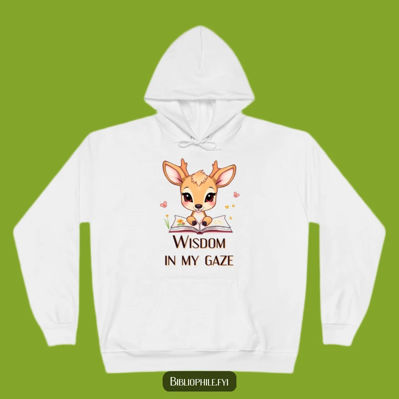 Funny Deer Art Hoodie, the Coziest and Funniest Gift for Aspiring Artists