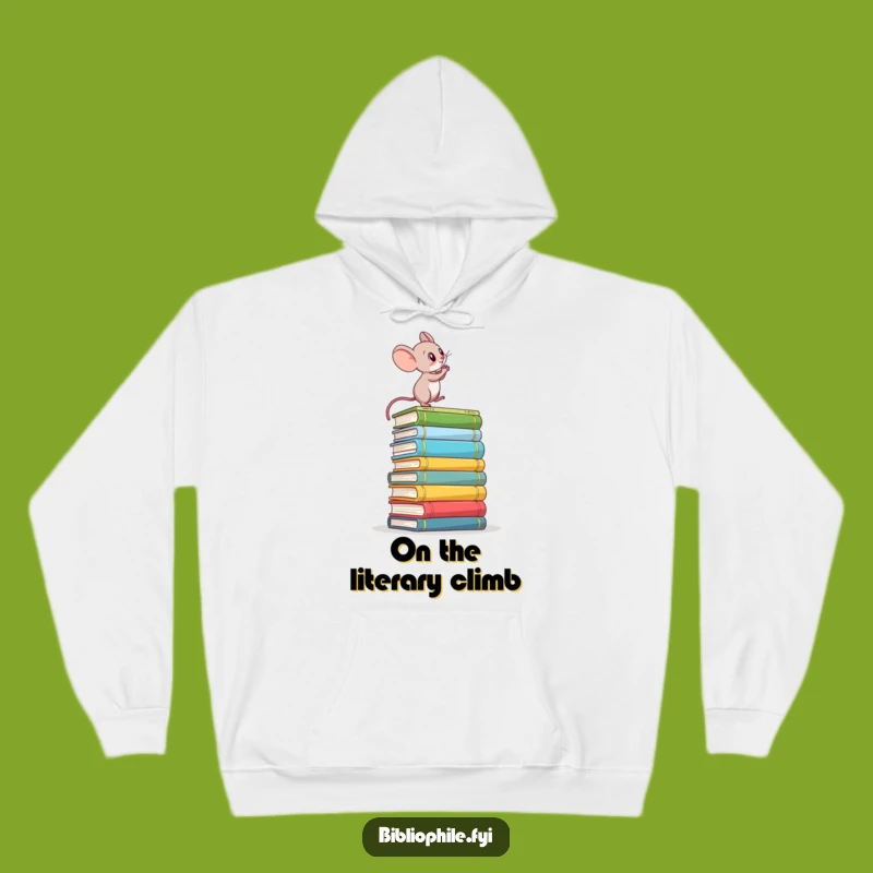 Funny Mouse Hoodie: Cozy Ambition, Warm and Determined Reader Gift for Achievers