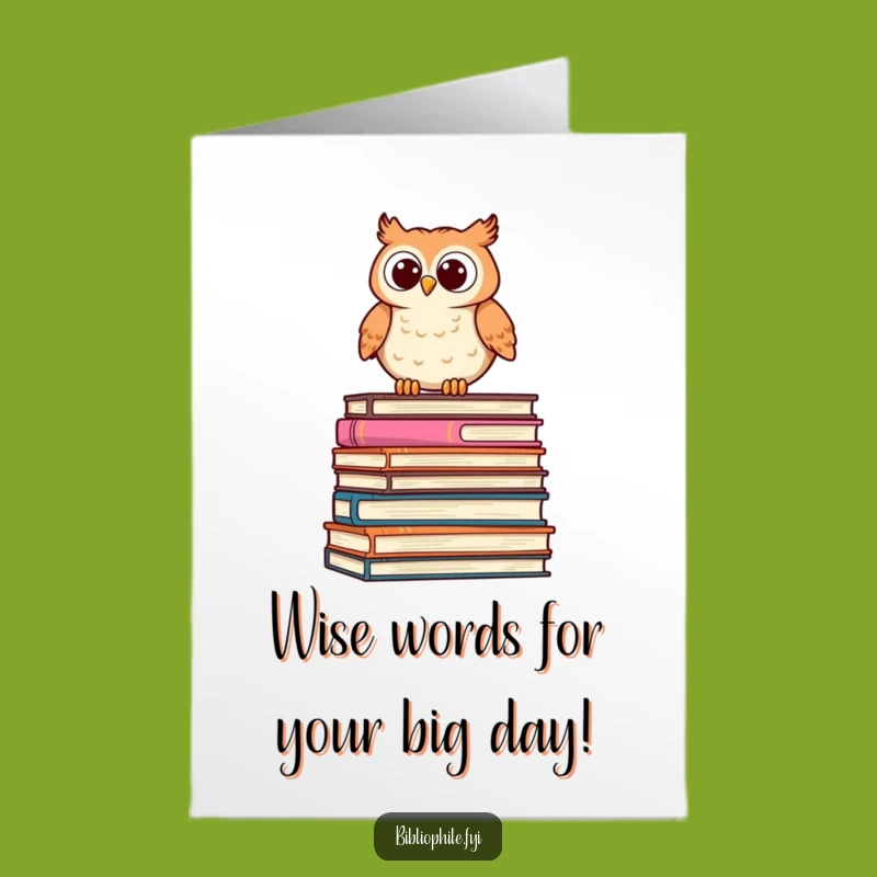 Free Printable Funny Owl Birthday Card - Wise Owl Reading Gift - Downloadable DIY Happiness