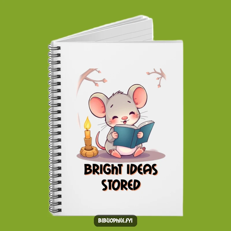 Funny Mouse Reading Notebook, a Hilarious Journal for Inspiring Ideas