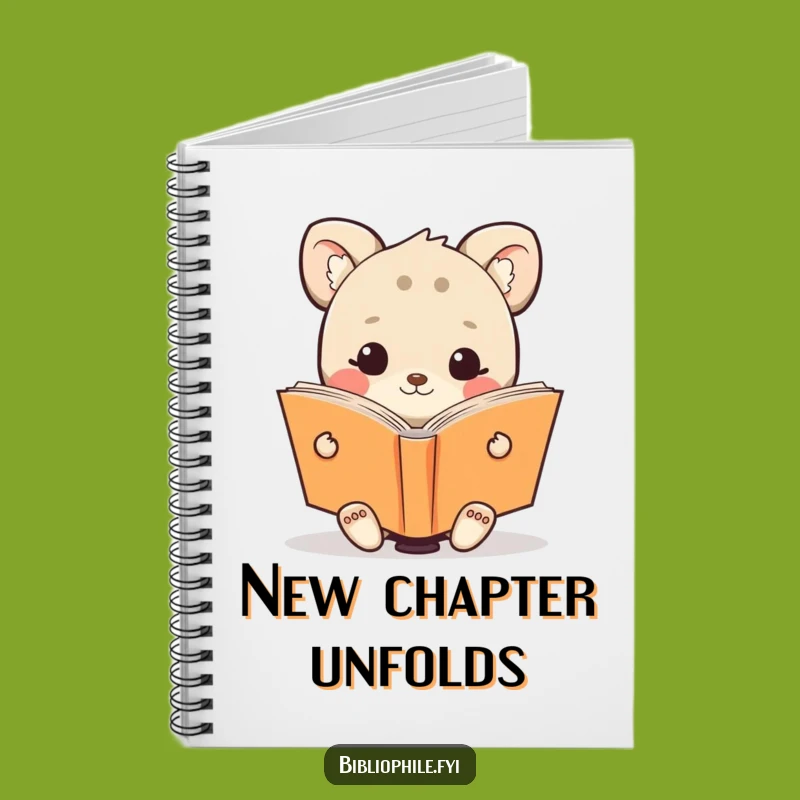 Funny Animal Reading Notebook - Journal Your Happy Thoughts