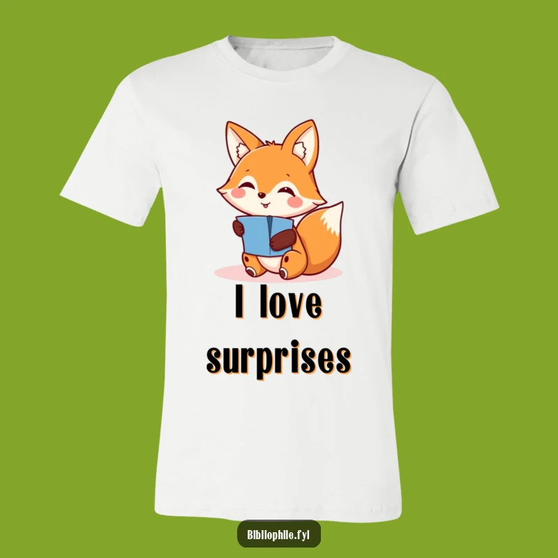 Funny Fox Pop-Up Discovery T-Shirt: Wearable Humor for the Playfully Curious