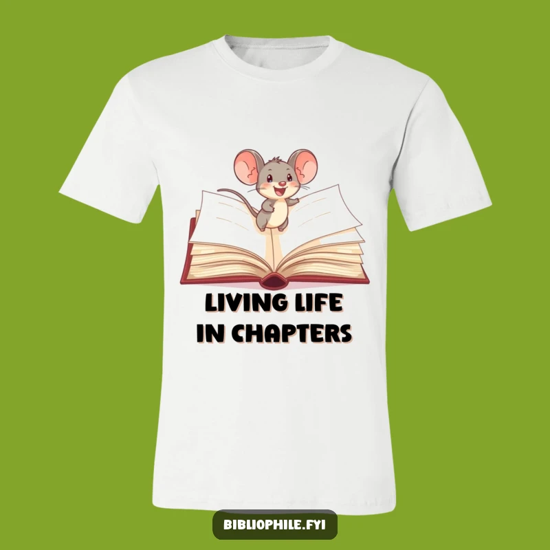 Funny Mouse Storybook T-Shirt: Adventure Tee, Ideal Funny Gift