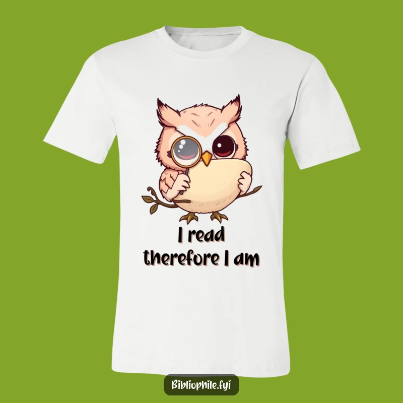 Funny Owl Monkler T-Shirt - Hilarious Gift for Readers and Scholars