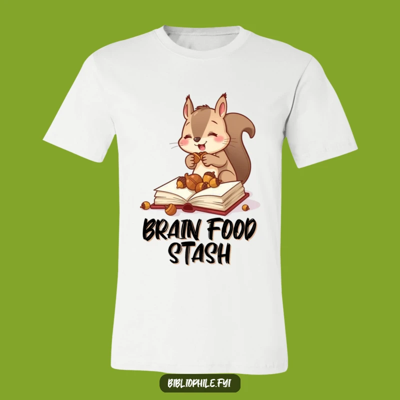 Funny Squirrel Stasher T-Shirt: Comfy Style for the Prepared